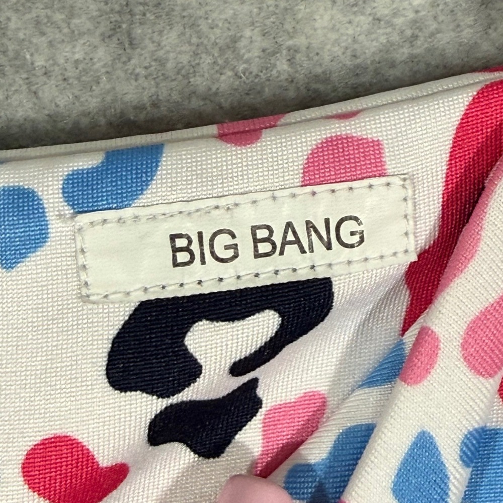 Golftini Big Bang Skort Women XXS White Pink Blue Leopard Print Ruffle Activewea - Picture 4 of 10
